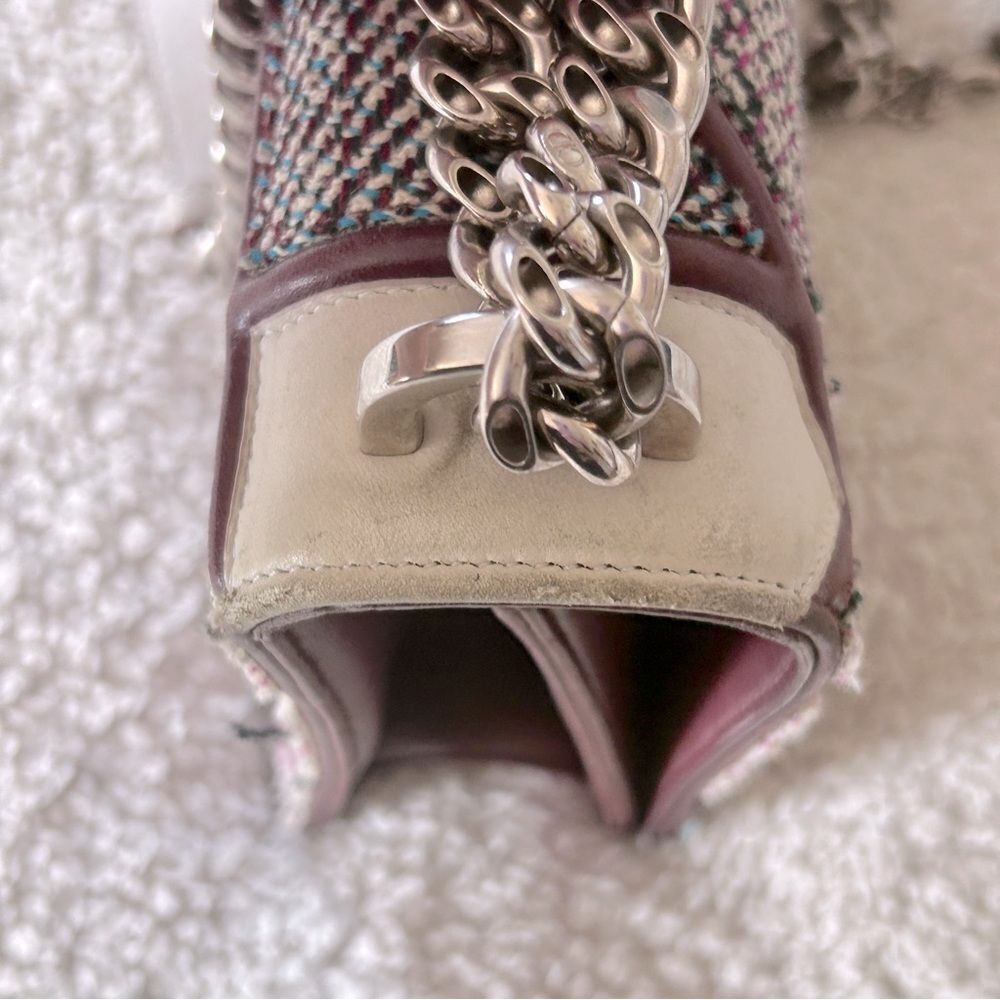 Dior Tweed Diorama Shoulder Bag w/ COA - Picture 10 of 16